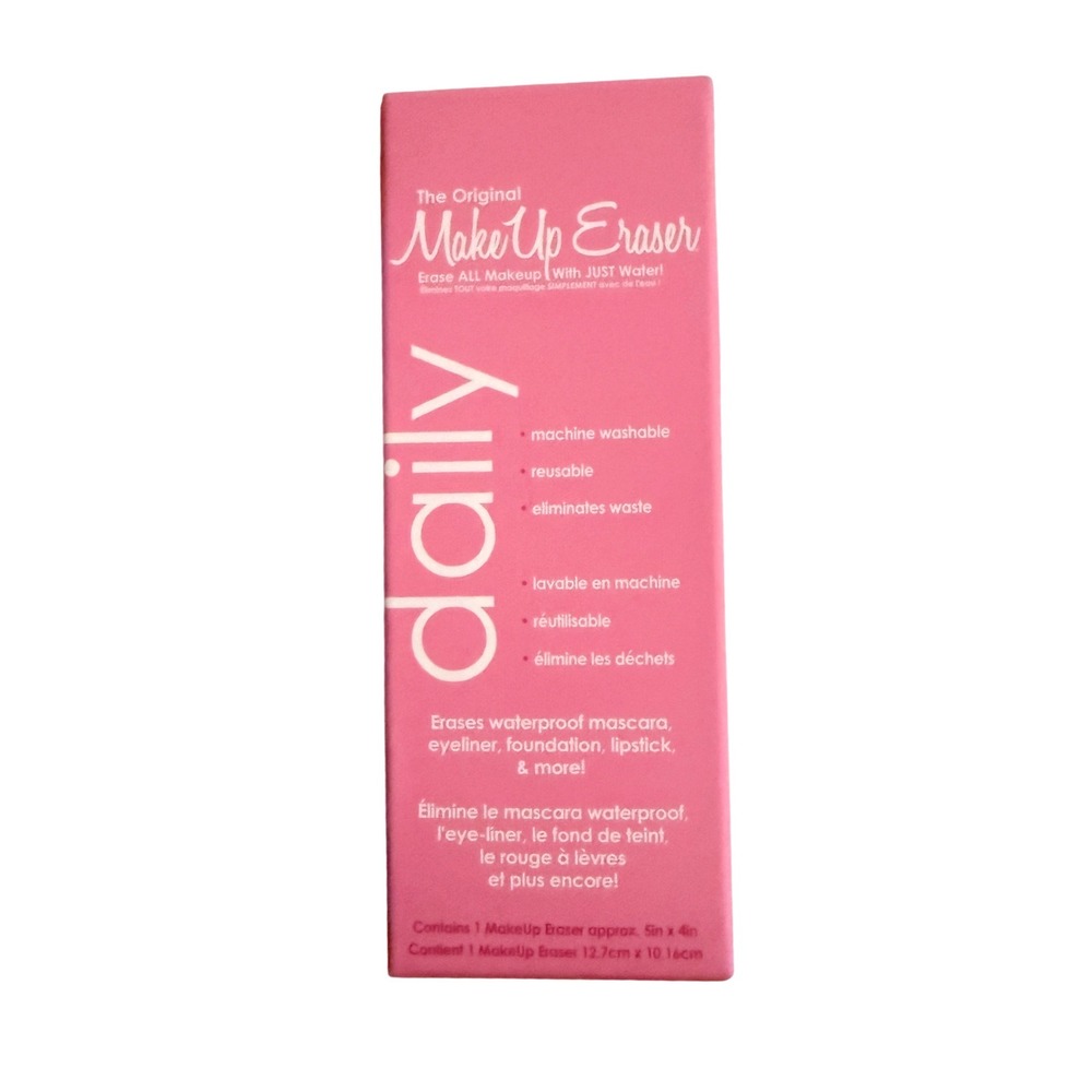 The Original Make Up Eraser Daily Pink‎ Reusable Makeup Remover Cloth